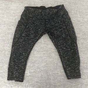 Plus crop workout pants